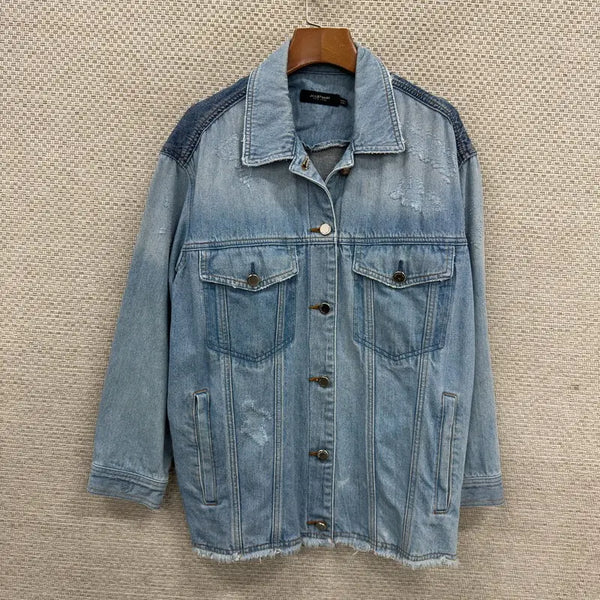[BUNJANG] Jill Stuart Denim Jacket F / 질스튜어트 데님 청자켓 F H01720