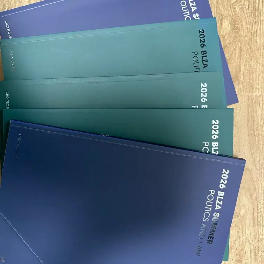 [BUNJANG] Choi Yeoreum Politics and Law Textbook (2026) / 최여름 정법 교재