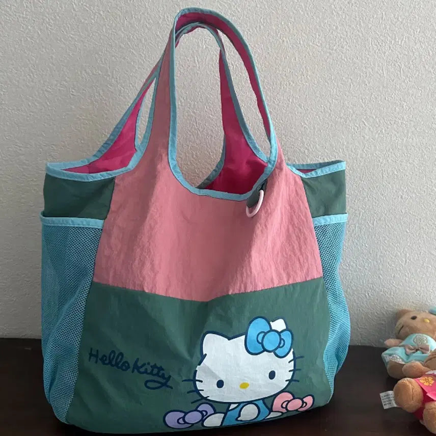 [BUNJANG] Hello Kitty Character Tote Bag / 조랑 헬로키티가방