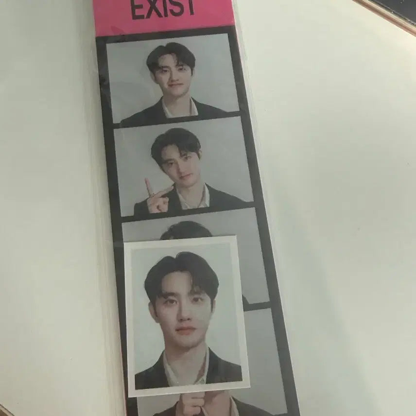 [BUNJANG] Exo D.O. Cream Soda Popup MD Four-Cut Photo / Exo엑소 크림소다 팝업 MD 도경수네컷