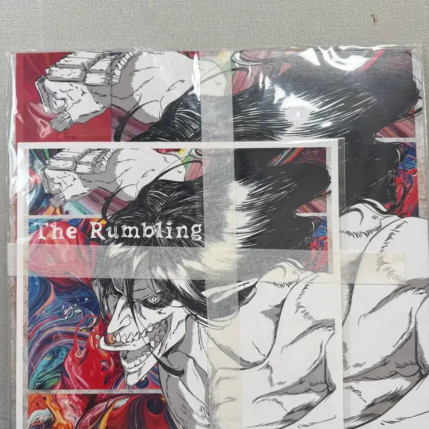 [BUNJANG] Attack on Titan The Rumbling Limited Edition LP with Special Poster / 진격의거인 lp (the rumbling)+특전 포스터