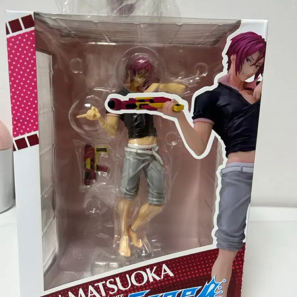 [BUNJANG] Free! Rin Matsuoka Water Gun Figure with Bonus Head Part / (특전 있음) 프리! Free! 마츠오카 린 마츠오카린 피규어 물총 피규어