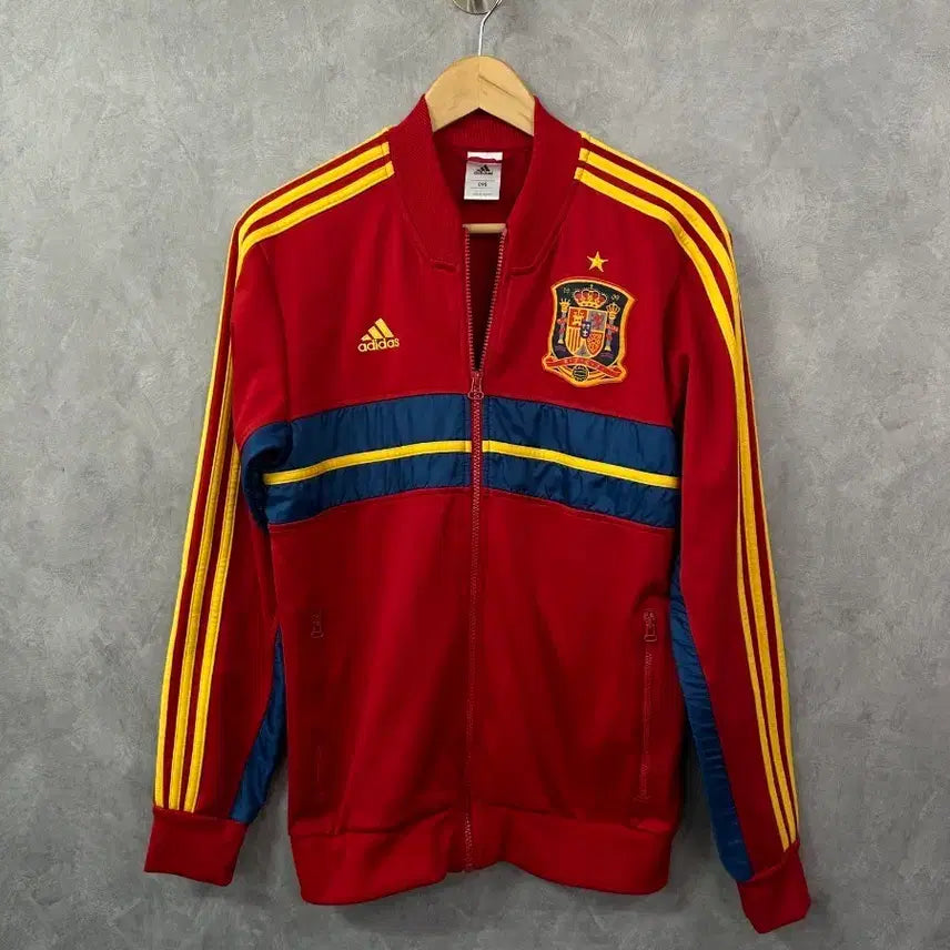 [BUNJANG] Adidas Spain Football Track Top Jacket Zip-up Size 95 / 아디다스 스페인 축구 트랙탑 자켓 집업 95사이즈