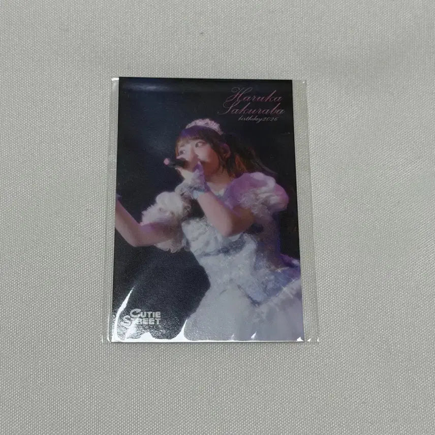 [BUNJANG] Cutestreet K-Sto Sakuraba Haruka Birthday Kuji Photocard / 큐티스트리트 큐스토 사쿠라바 하루카 생탄 쿠지 포토카드