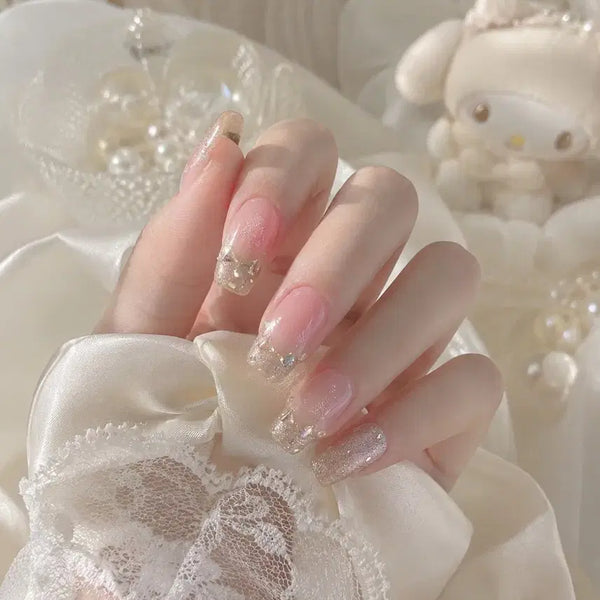 [BUNJANG] Gold French Nail Tips / 은은한 골드프렌치 네일팁