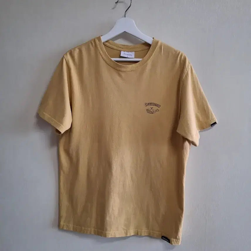[BUNJANG] Covernat Yellow Short-Sleeve T-Shirt / 커버낫 반팔티 55~66