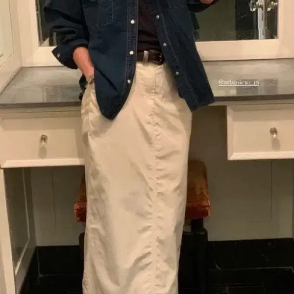 [BUNJANG] Urbanic30 Indigo Western Shirt / 얼바닉30 Indigo Western Shirt 웨스턴 셔츠