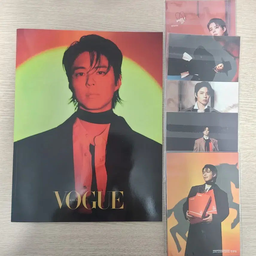 [BUNJANG] Cheong Kwan Jang Park Bo Gum Pictorial and Postcard Set (5 Types) / 정관장 박보검 화보 및 엽서 5종 세트