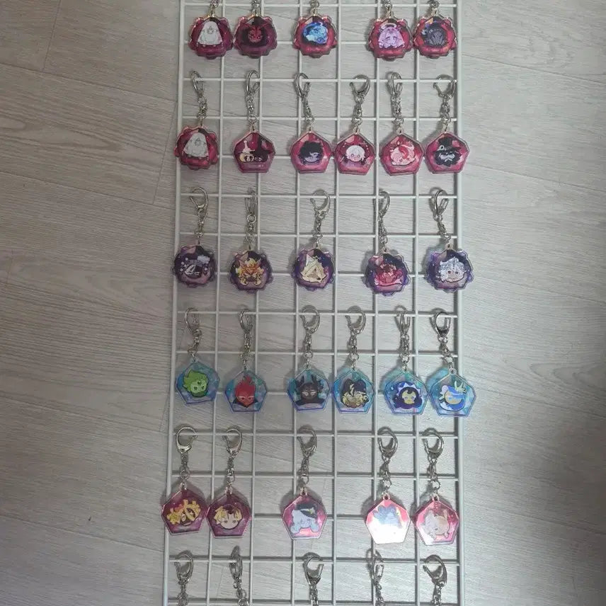 [BUNJANG] Cookie Run Kingdom Soul Stone Keychain Set / 쿠키런 킹덤 영혼석 키링 1탄 모음