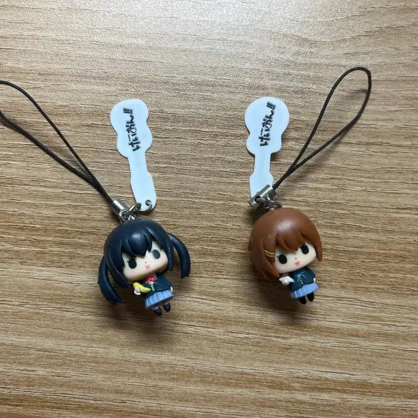 [BUNJANG] K-ON! Azusa Yui Mini Strap Keychain Bundle Set / 케이온 아즈사 유이 키링 미니 스트랩 일괄