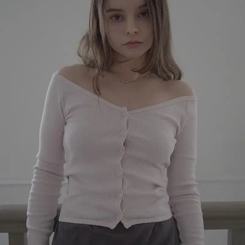 [BUNJANG] Bellialeu Ballerina Cardigan Light Pink / (옷장 정리) 벨리아르 발레리나 가디건 라이트 핑크
