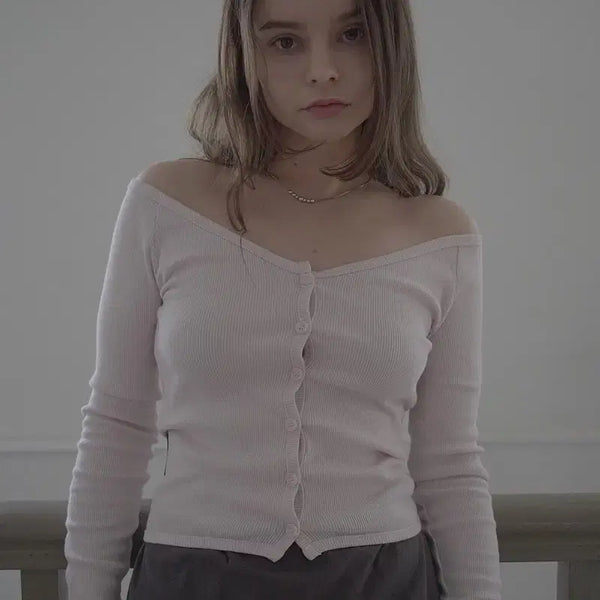 [BUNJANG] Bellialeu Ballerina Cardigan Light Pink / (옷장 정리) 벨리아르 발레리나 가디건 라이트 핑크