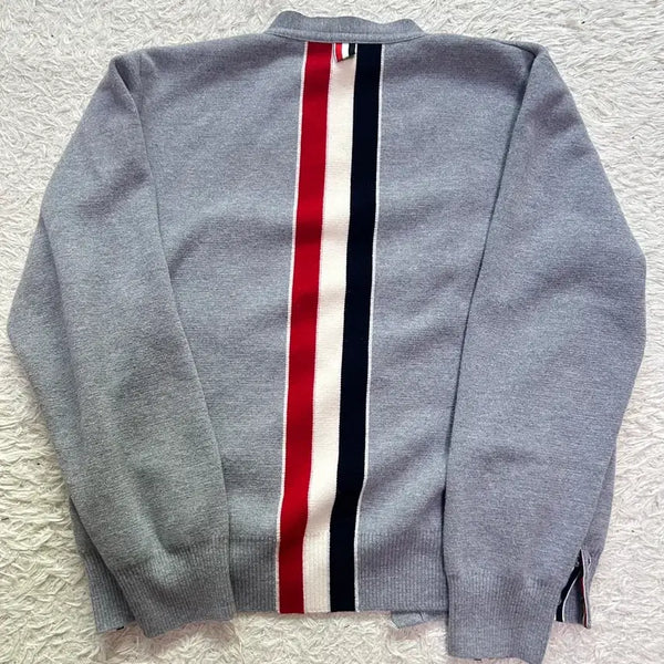 [BUNJANG] Thom Browne Milano Stitch Cardigan / [5size, 백화점판] 톰브라운 밀라노스티치 백삼선 가디건
