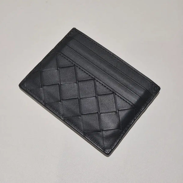 [BUNJANG] Bottega Veneta Intrecciato Card Holder Black / [새상품]보테가베네타 인트레치아토 카드 홀더 블랙