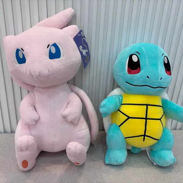 [BUNJANG] Pokemon Mew & Squirtle Large Plush Bundle Set / 일괄 포켓몬 뮤, 꼬부기 중대형 인형