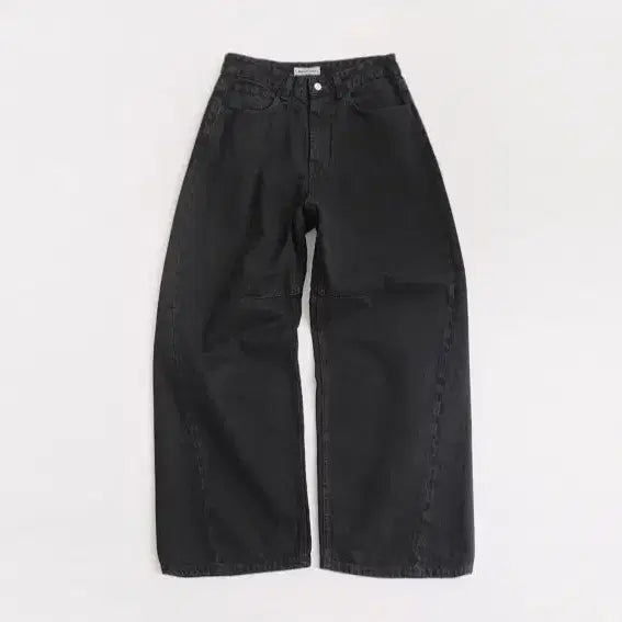 [BUNJANG] 999Humanity Curved Surfer Dyed Denim Dyed Charcoal L / 999휴머니티 커브드 서퍼 다이드 데님 다이드차콜 L