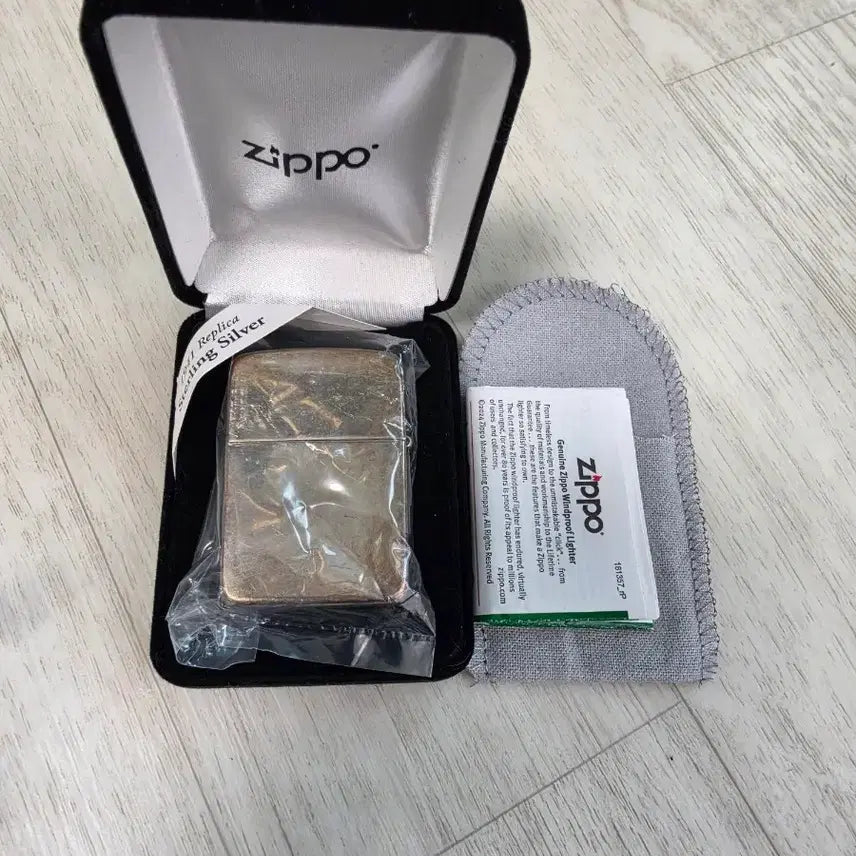 [BUNJANG] Sterling Silver Zippo 1941 Replica Lighter / 순은 지포23 라이터 1941 레플리카 버전