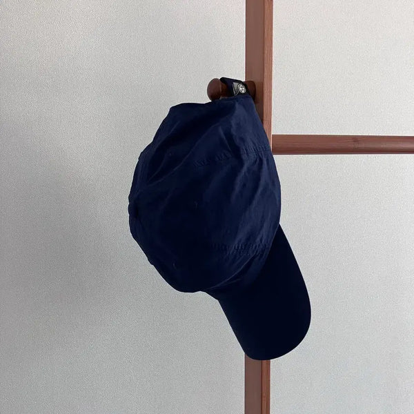 [BUNJANG] Women's Nylon Ball Cap Navy / 여자 나일론 볼캡 네이비