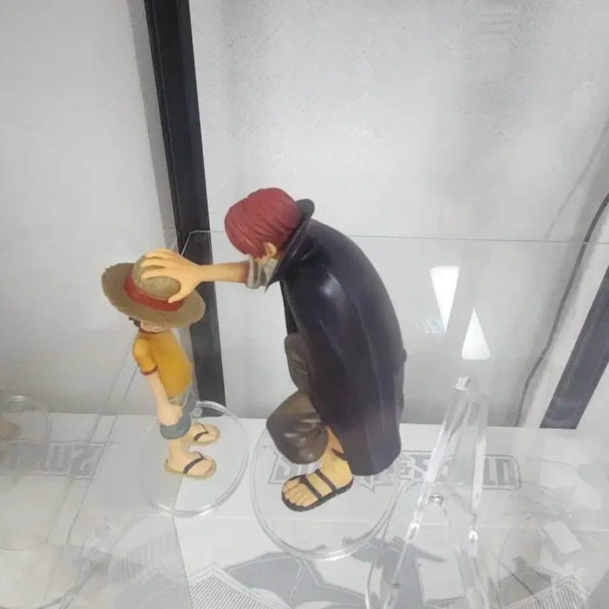 [BUNJANG] Dramatic Showcase Shanks & Luffy Figure / (개봉양품)드라마틱쇼케이스 원피스 샹크스 루피 피규어 싸게  판매합니다