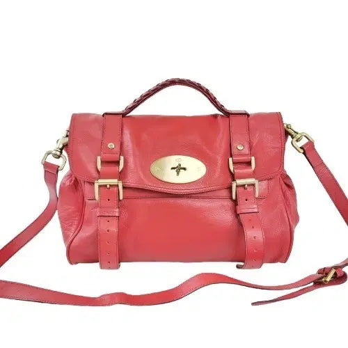 [BUNJANG] Mulberry Alexa Bag Medium Coral Pink / 정품 멀버리 알렉사백 코랄핑크 미듐