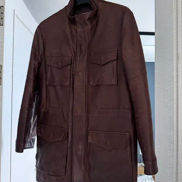 [BUNJANG] Paul Stuart Leather Field Jacket / 폴스튜어트 레더 필드자켓