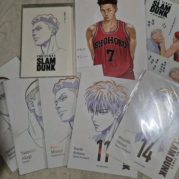 [BUNJANG] The First Slam Dunk Art Card & Postcard Bundle Set / 더 퍼스트 슬램덩크 엽서 아트카드 일괄판매