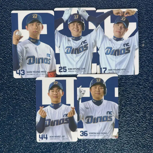 [BUNJANG] NC Dinos August Photocard Set / NC다이노스 8월 포토카드 판매 합니다.