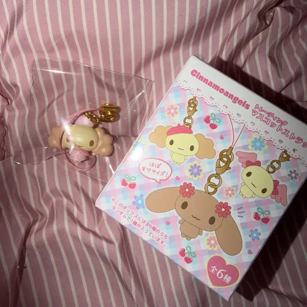 [BUNJANG] Spinns Cinnamoroll Nurse Chiffon Strap / 스핀즈 spinns 시나모엔젤스 시나모롤 너스 쉬폰 스트랩