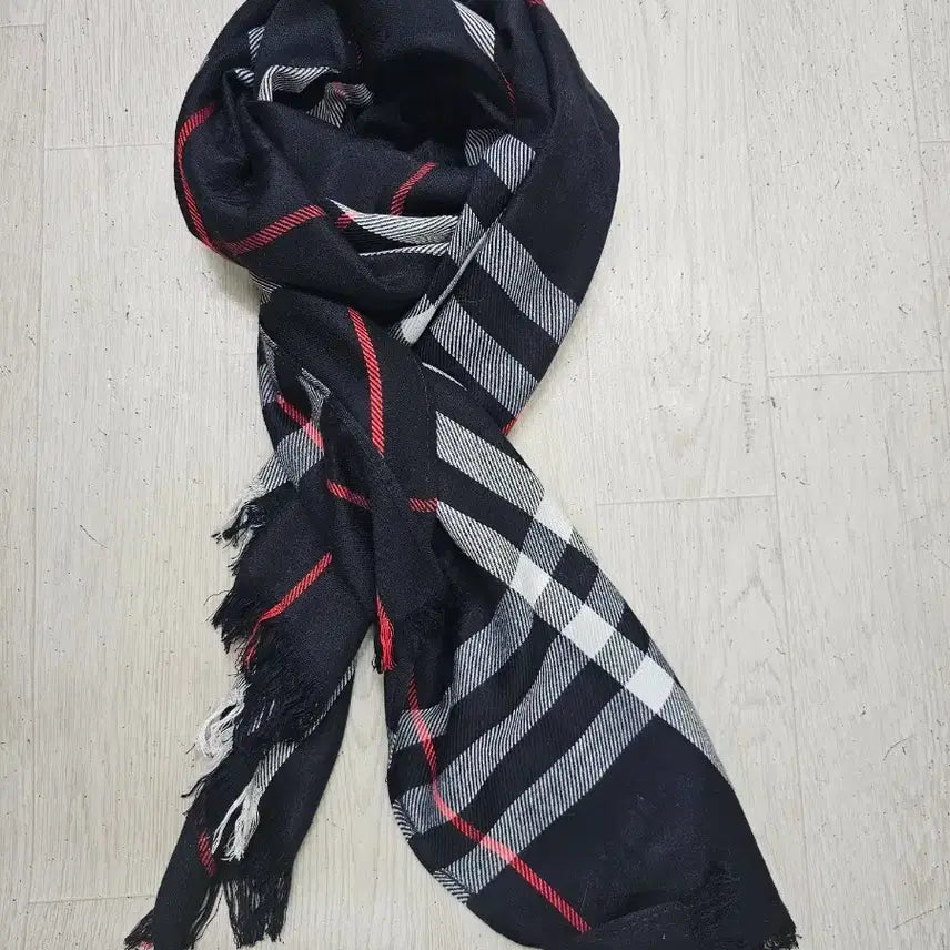 [BUNJANG] Burberry Wool & Cashmere Blend Scarf / 버버리 울&캐시 혼방머플러  210*72