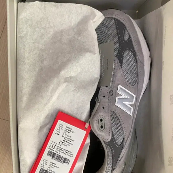 [BUNJANG] New Balance 993 Grey Shoes / 뉴발란스 993 그레이 280