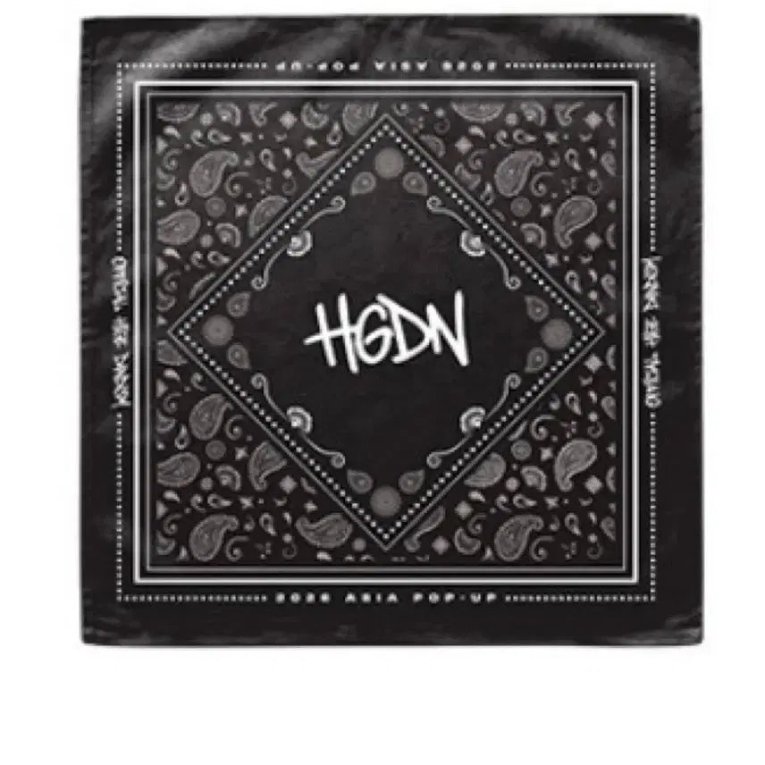 [BUNJANG] Official HIGE DANJI POPUP Seoul Bandana / 히게단 팝업 서울 반다나
