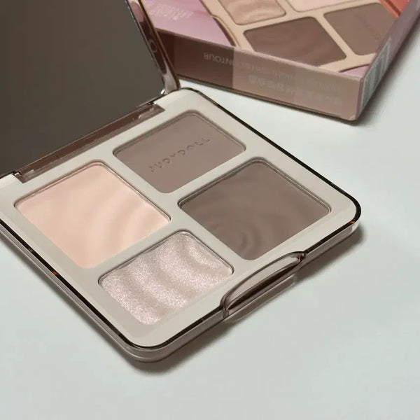 [BUNJANG] JudyDoll Highlighter & Shading Palette No. 1 (Genuine) / 정품) 주디돌 하이라이터 쉐딩 팔레트 1호 새상품