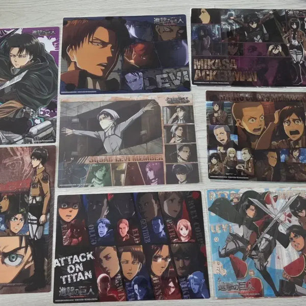 [BUNJANG] Attack on Titan A5 Clear Poster Set / 진격의 거인 클리어포스터 A5 사이즈