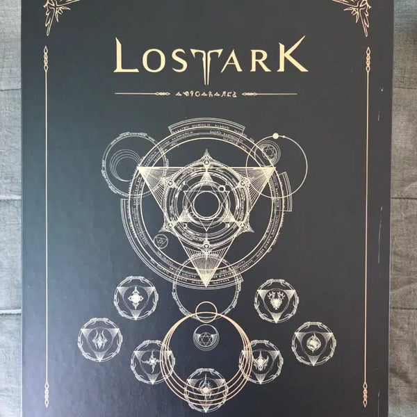 [BUNJANG] Lost Ark Official Art Book & Echidna Desk Mat Set / 로아 설정집 + 에키드나 장패드