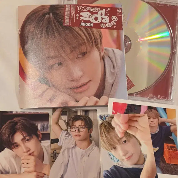 [BUNJANG] TWS SODA SODA Jihoon Full Personal Set (CD Included) Sealed / (현물 미개봉)투어스 소다소다 지훈 개인반 전체 풀세트(cd포함)