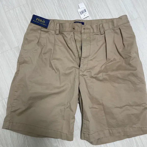 [BUNJANG] Polo Ralph Lauren Beige Khaki Chino Shorts Size 34 New / 폴로 랄프로렌 베이지 카키 치노 반바지 숏츠 34 새상품