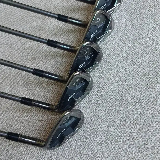 [BUNJANG] Callaway APEX Forged Pro Black Iron Set / 한정판 캘러웨이19 APEX FORGED PRO 블랙아이언 세트