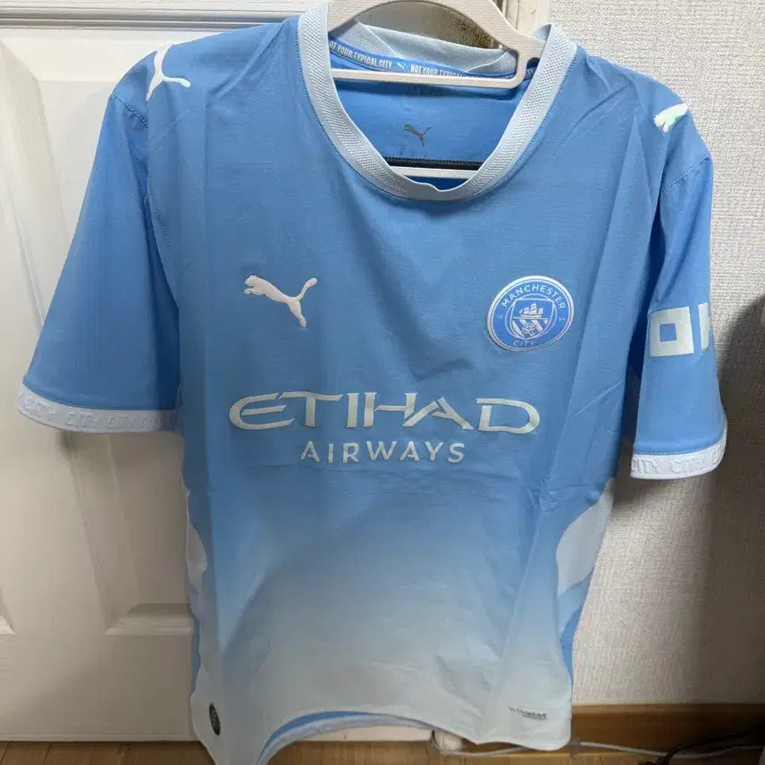 [BUNJANG] Manchester City 2026-2027 Home Authentic Short Sleeve Jersey / 26-27 맨체스터 시티 홈 어센틱 반팔