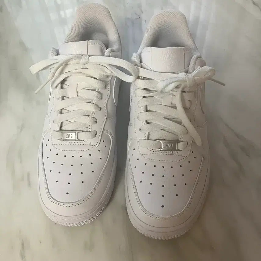 [BUNJANG] Nike Air Force 1 All White 250 / 나이키 에어포스 1 올백 250