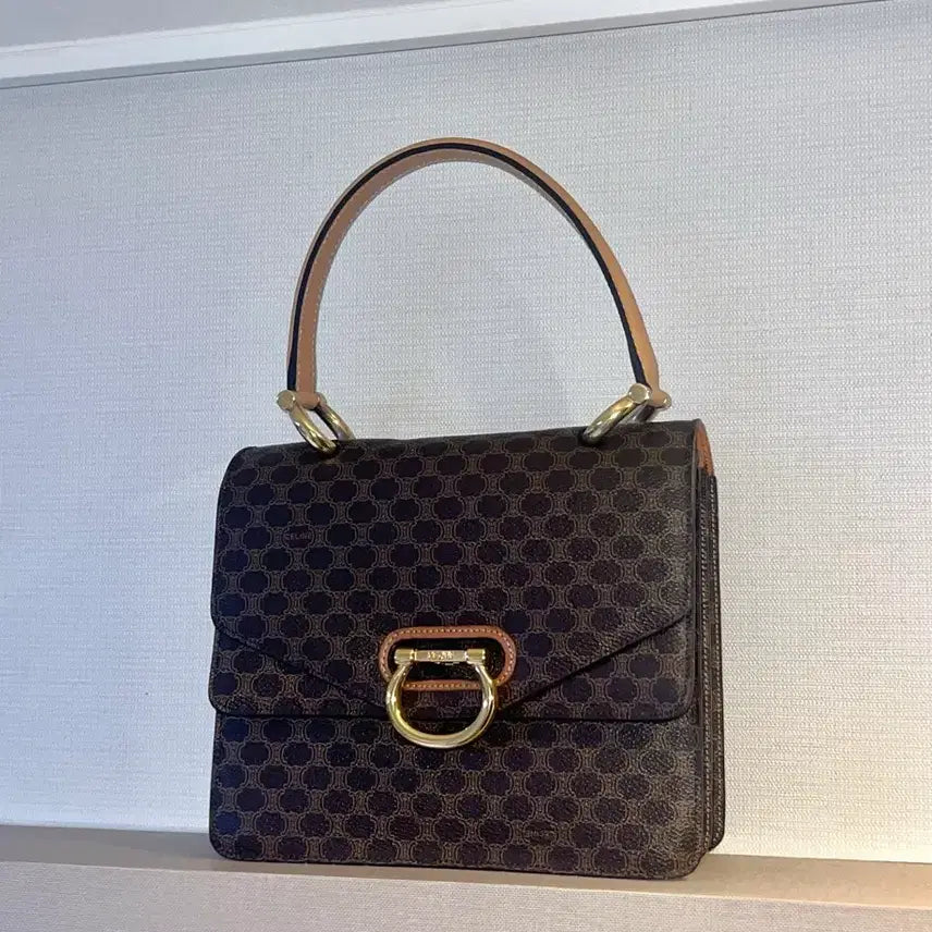 [BUNJANG] Celine Macadam Double Flap Tote Bag / 셀린느 마카담 더블 플랩 토트백