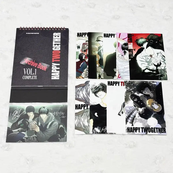 [BUNJANG] Happy Together Archive Book Calendar Printing Box Bundle Set / (일괄 가격) 해피투게더 아카이브북 달력 프린팅박스 프박