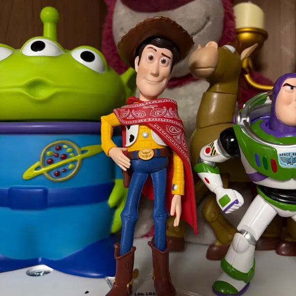 [BUNJANG] Disney Pixar Toy Story 5 Bald Woody Figure with Box / 박스O 탑토이 토이스토리5 대머리 우디 피규어
