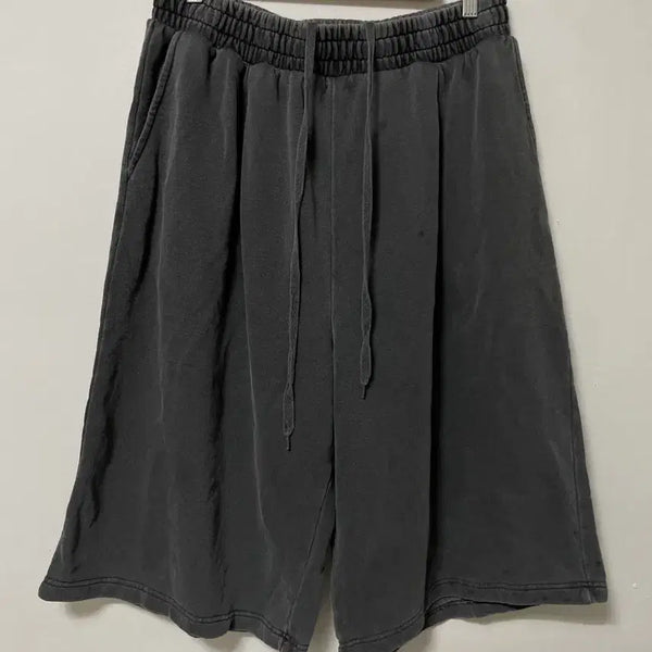 [BUNJANG] BKBT Pigment Washing Bermuda Pants / 32-36 BKBT 피그먼트워싱 버뮤다팬츠 밴딩 반바지 정품