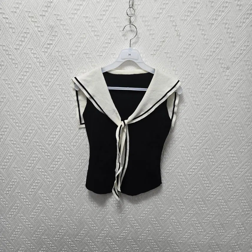 [BUNJANG] Women's Sleeveless Knit Top / 344 여성 민소매 니트