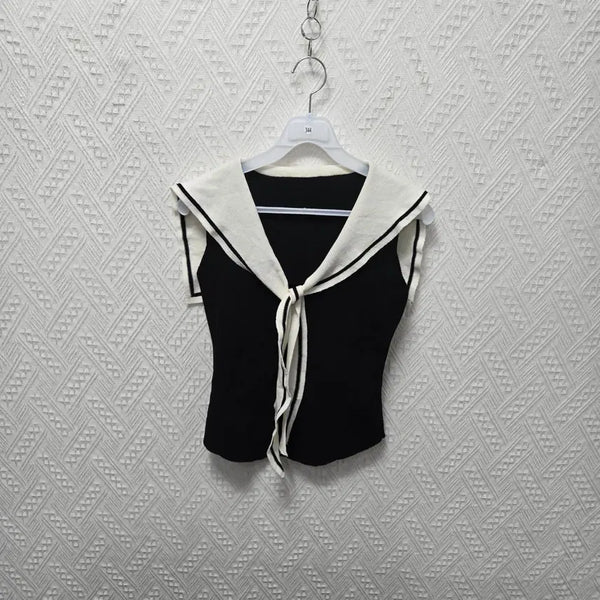 [BUNJANG] Women's Sleeveless Knit Top / 344 여성 민소매 니트