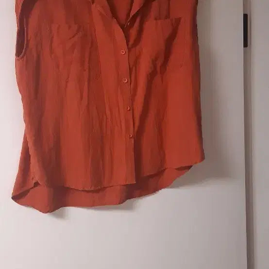 [BUNJANG] Linen Shirt Blouse / 린넨 셔츠블라우스