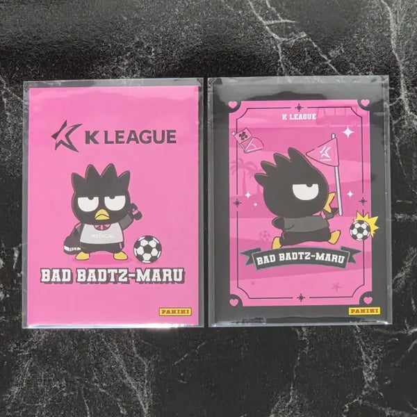 [BUNJANG] K League Sanrio Bad Badtz-Maru Card Bundle Set / K리그 산리오 카드(배드바츠마루) 2종 일괄 판매