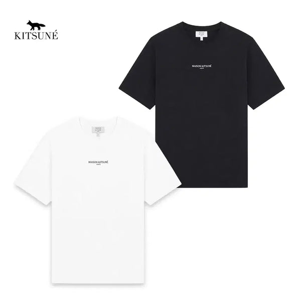 [BUNJANG] Maison Kitsuné Paris Comfort T-Shirt / 정품/새상품) 메종 키츠네 파리 컴포트 반팔 티셔츠 남녀공용
