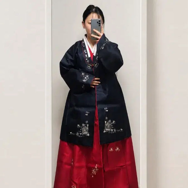 [BUNJANG] Men's and Women's Hanbok Set / 남여 한복 일괄 판매