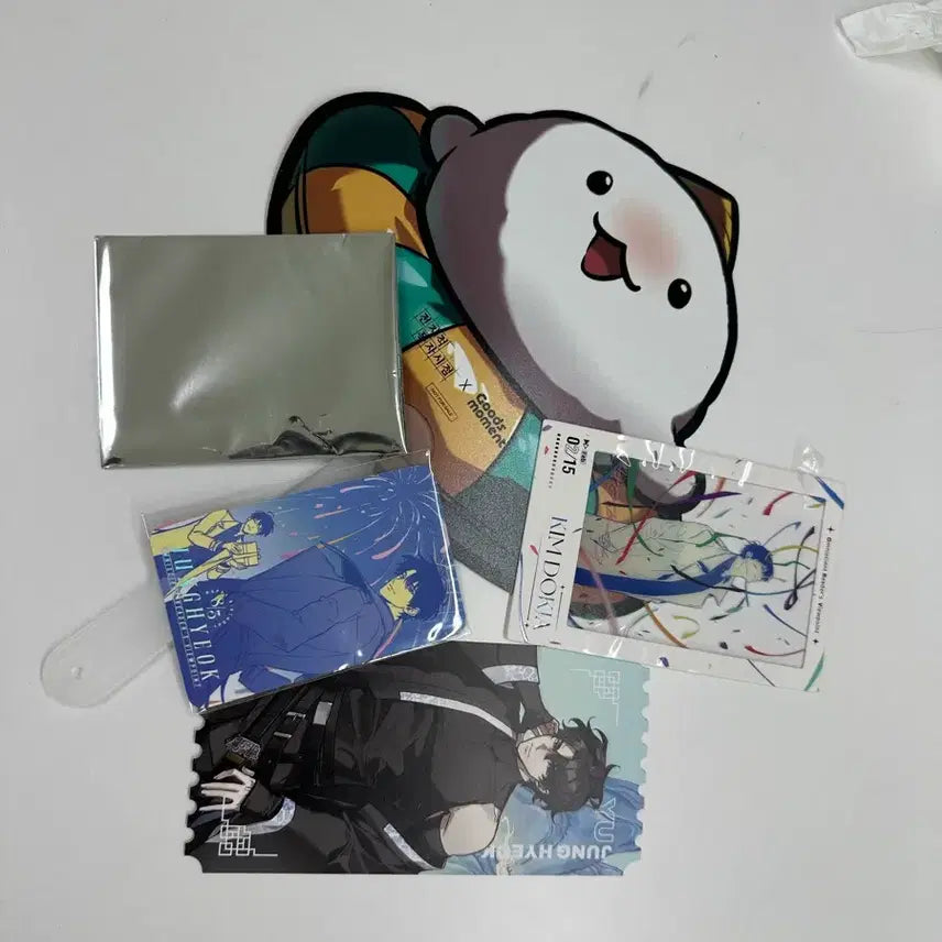 [BUNJANG] Omniscient Reader's Viewpoint Bundle Set - Special Edition Transparent Cards / 일괄) 전독시 예약특전, 1만원 특전, 상하이 김독자 투명 카드